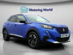 Blue Used 2022 Peugeot e-2008 Allure Premium SUV | £10,800 (Good price)