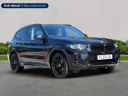Black Used 2022 BMW X3 M Sport SUV | £30,649 (Good price)