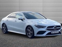 White Used 2020 Mercedes CLA180 AMG Line Premium Plus Sedan | £24,250 (Fair price)