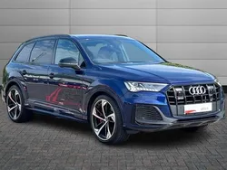Navarra blue Used 2021 Audi SQ7 Black Edition SUV | £46,990 (Good price)