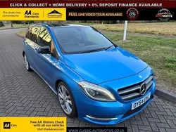 Blue Used 2014 Mercedes B180 MPV | £7,595 (Fair price)