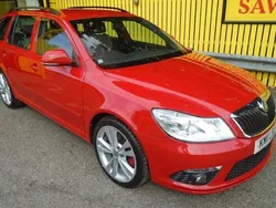 Red Used 2011 Skoda Octavia vRS Estate | £6,495 (Expensive)