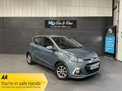 Blue Used 2016 Hyundai i10 Premium Hatchback | £8,490 (Fair price)