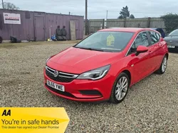 Red Used 2016 Vauxhall Astra Design Edition Hatchback | £4,600 (Good price)