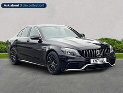 Black Used 2021 Mercedes C63 AMG Sedan | £41,999 (Super price)