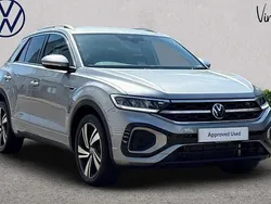 Silver Used 2025 VW T-Roc R-line SUV | £30,071 (A bit pricey)