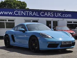 Blue Used 2017 Porsche 718 Cayman Coupe | £34,995