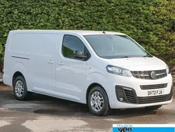 White Used 2022 Vauxhall Vivaro Sportive Van | £15,450 (Fair price)