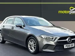 Mountain grey metallic Used 2019 Mercedes A180 SE Hatchback | £13,000 (Good price)