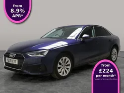 Blue Used 2020 Audi A4 Advanced Sedan | £15,723 (Super price)