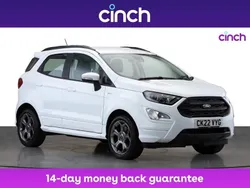 White Used 2022 Ford Ecosport ST-Line SUV | £13,119 (Fair price)