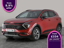 Red Used 2022 Kia Sportage 2 SUV | £23,538 (Good price)