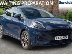 Blazer blue (standard) Used 2023 Ford Puma Gen-E ST-Line Hatchback | £16,435 (Fair price)