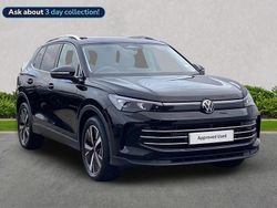 Black Used 2025 VW Tiguan Elegance SUV | £34,888 (Expensive)