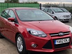 Red Used 2013 Ford Focus Titanium Hatchback | £2,895 (Good price)
