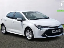 White Used 2021 Toyota Corolla Hatchback | £14,399 (Fair price)