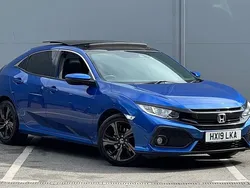 Blue Used 2019 Honda Civic EX Hatchback | £9,695 (Fair price)