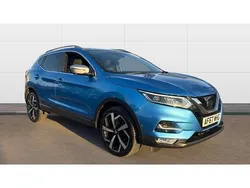 Blue Used 2017 Nissan Qashqai Tekna+ SUV | £12,530 (Fair price)