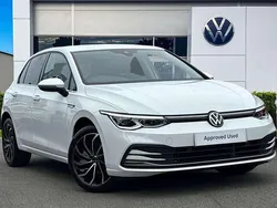 White Used 2023 VW Golf VIII Edition Hatchback | £19,990 (Fair price)