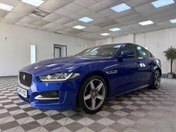Blue Used 2018 Jaguar XE R-Sport Sedan | £12,995 (Fair price)