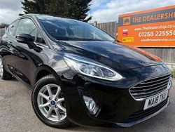 Black Used 2018 Ford Fiesta Zetec Hatchback | £8,190 (Fair price)
