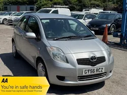 Silver Used 2006 Toyota Yaris T3 Hatchback | £1,789 (Fair price)