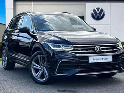 Black Used 2024 VW Tiguan R-line Edition SUV | £31,490 (Fair price)