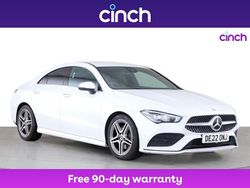 White Used 2022 Mercedes CLA220 AMG Line Premium Sedan | £21,349 (Fair price)
