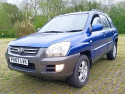 Blue Used 2007 Kia Sportage SUV | £2,500 (A bit pricey)