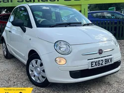 White Used 2012 Fiat 500 Pop Hatchback | £2,750 (Fair price)