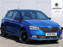 Race blue metallic Used 2019 Skoda Fabia Hatchback | £14,990