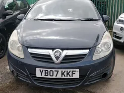Blue Used 2007 Vauxhall Corsa Club Hatchback | £1,495 (Fair price)