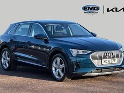 Blue Used 2021 Audi e-tron Business SUV | £19,995 (Fair price)