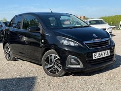 Black Used 2014 Peugeot 108 Allure Hatchback | £2,940 (Good price)