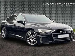 Black Used 2023 Audi A6 S-Line Sedan | £27,743 (Good price)