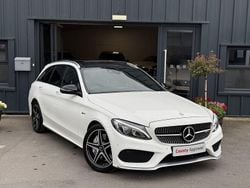 White Used 2016 Mercedes C43 AMG Premium Estate | £23,490 (Fair price)
