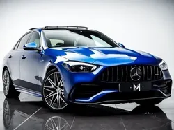 Blue Used 2023 Mercedes C43 AMG Premium Plus Sedan | £48,395 (A bit pricey)