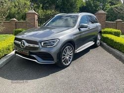 Grey Used 2022 Mercedes GLC220 AMG Line Premium Estate | £31,995 (Expensive)