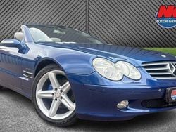 Blue Used 2005 Mercedes SL350 Cabriolet | £6,999 (A bit pricey)