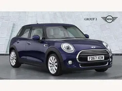 Blue Used 2017 Mini Cooper Hatch Hatchback | £10,995 (Good price)