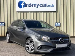 Grey Used 2016 Mercedes A180 AMG line Hatchback | £10,999 (Fair price)