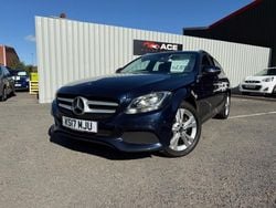 Blue Used 2017 Mercedes C220 Executive Estate | £7,995 (Super price)