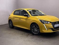 Yellow Used 2022 Peugeot 208 Active Premium Hatchback | £11,999 (Fair price)