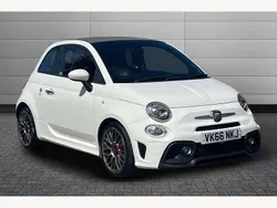 White Used 2016 Abarth 595 Hatchback | £6,995 (A bit pricey)