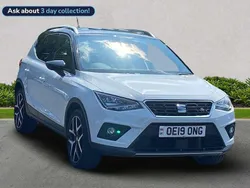 White Used 2019 Seat Arona FR Sport SUV | £13,292 (Fair price)