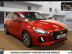Red Used 2018 Hyundai i30 Premium Hatchback | £8,990 (Fair price)