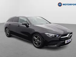 Black Used 2022 Mercedes CLA200 AMG line Estate | £22,599 (Good price)