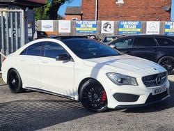 White Used 2013 Mercedes CLA220 AMG Sedan | £7,495 (Super price)