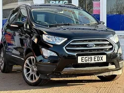 Black Used 2019 Ford Ecosport Titanium SUV | £12,200 (Fair price)