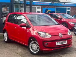 Red Used 2013 VW up! high up! Hatchback | £5,980 (Fair price)